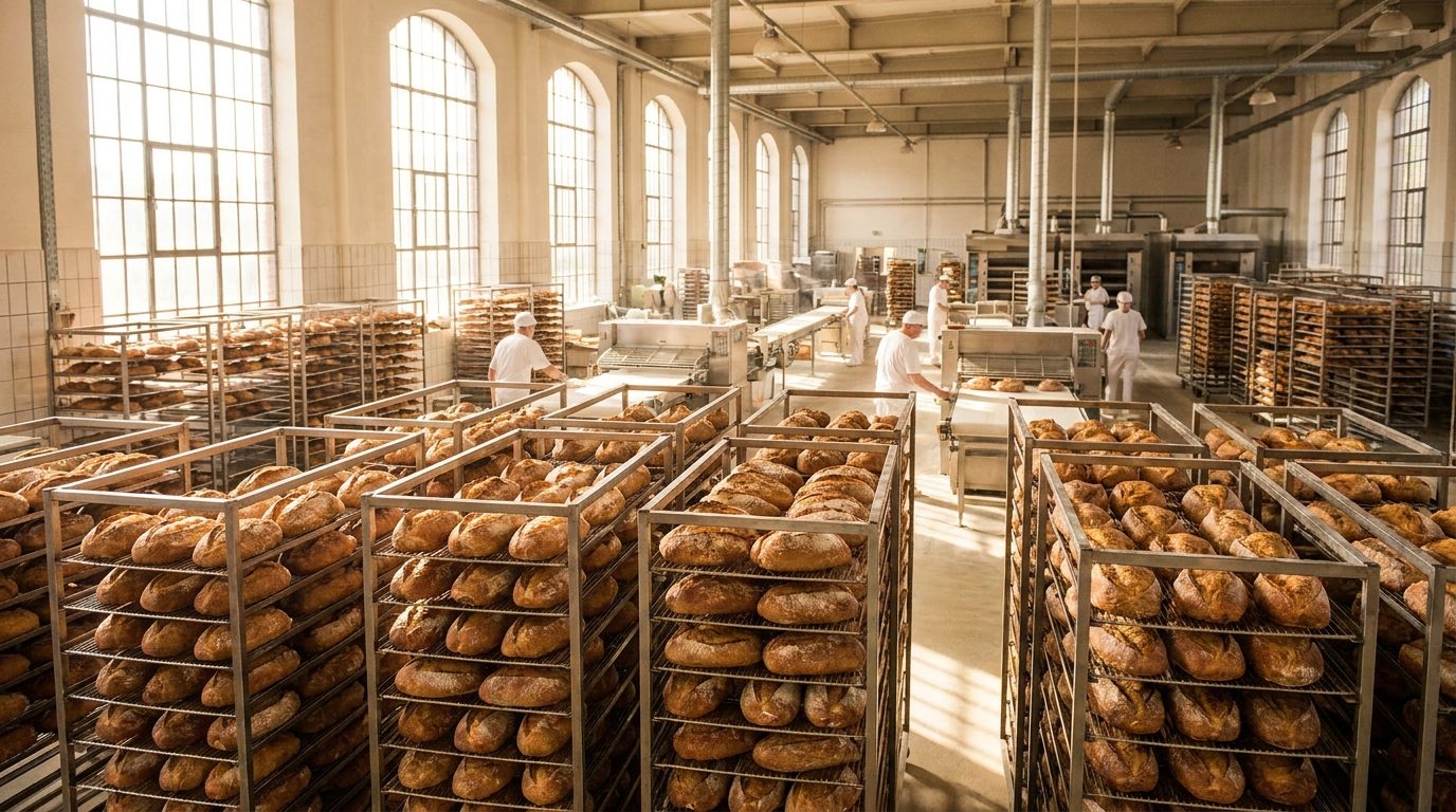 Planning bakery equipment for 500 loaves a day