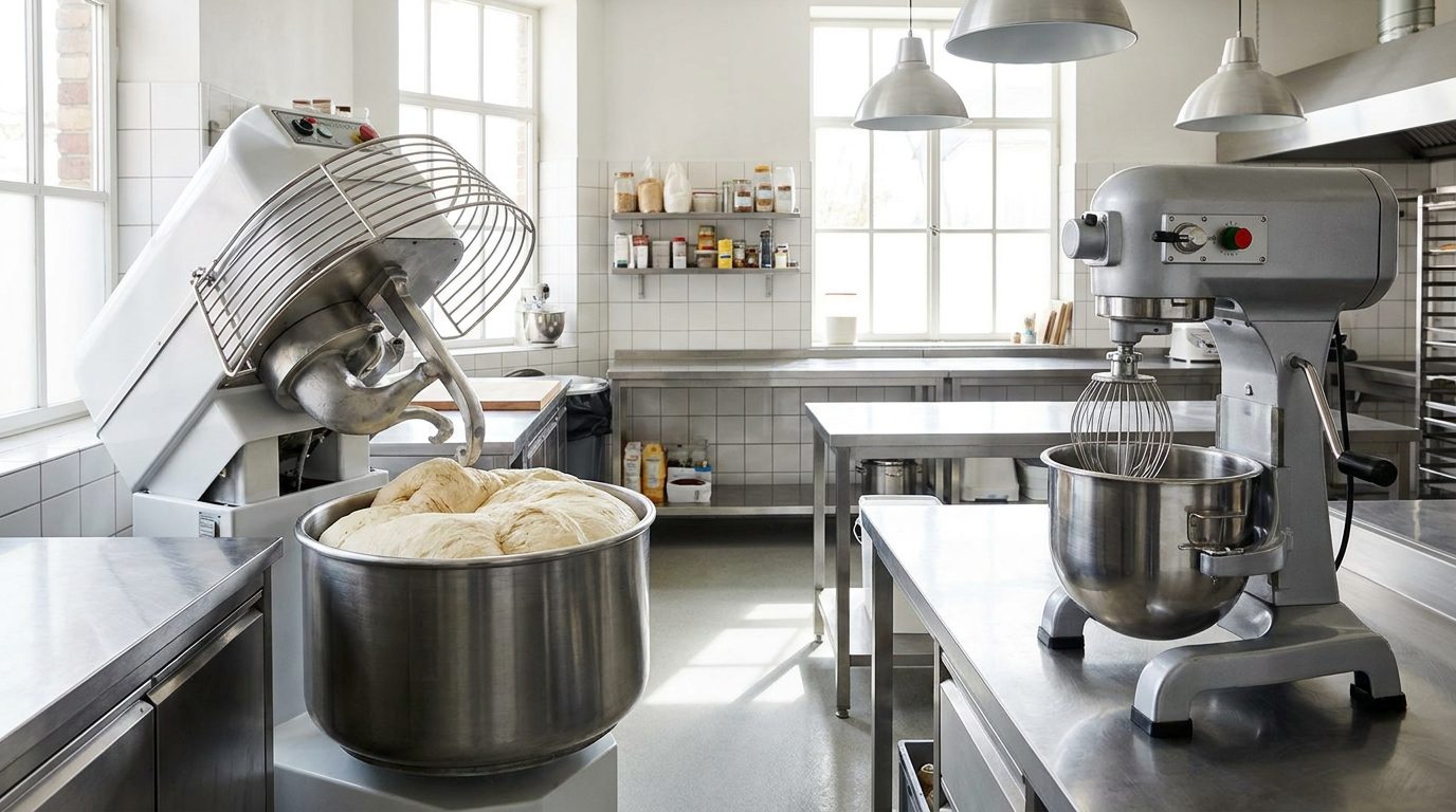 Spiral Mixer vs Planetary Mixer: Which Belongs in Your Bakery