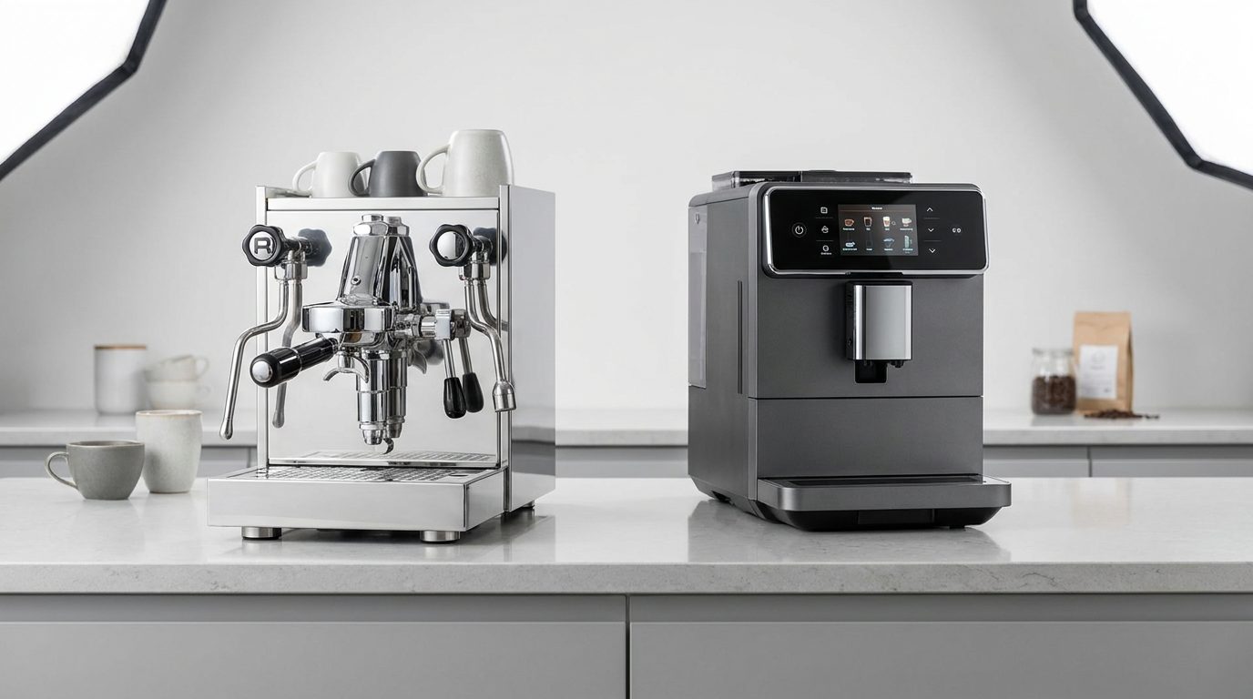 Semi-automatic vs fully automatic coffee machine: which one fits your service?