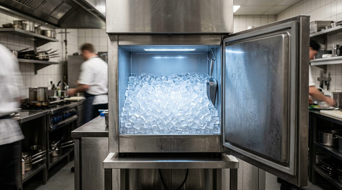 Why your ice machine is not making ice: water, scale, heat and airflow