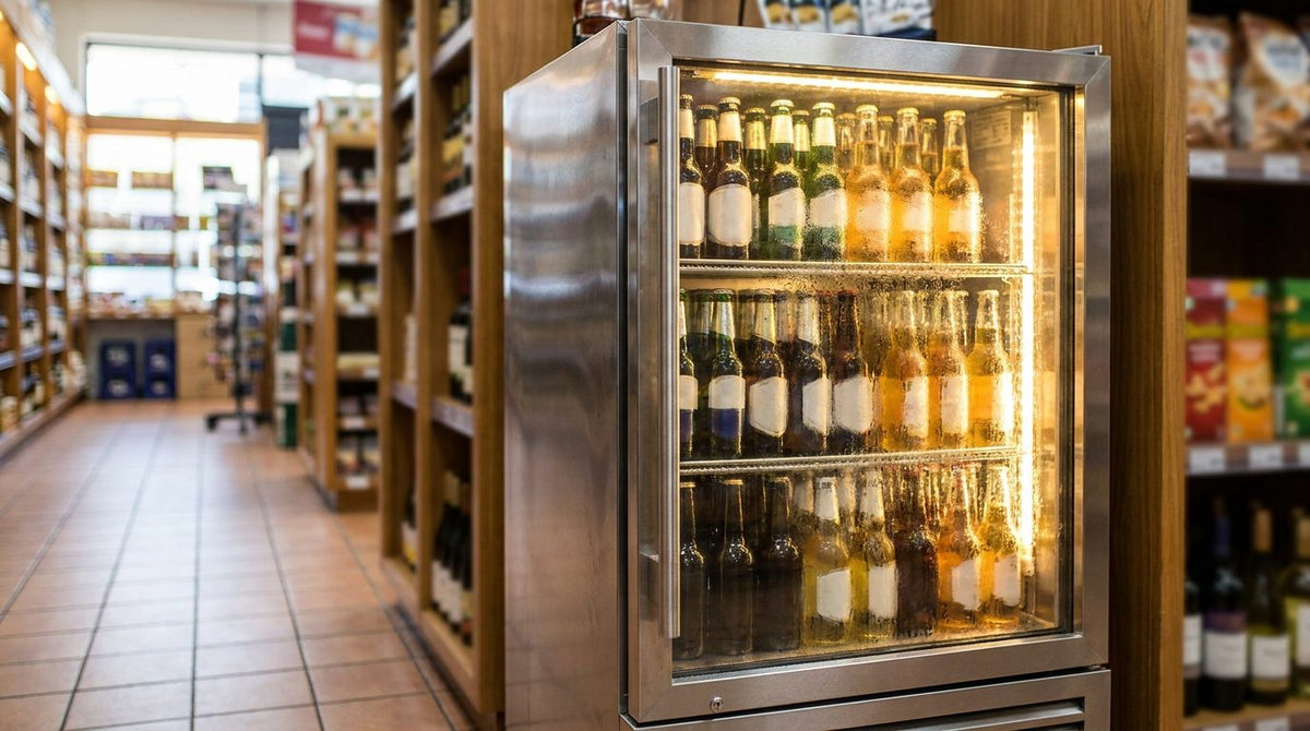 How to Choose a Bottle Cooler for a Shop or CafΓ©