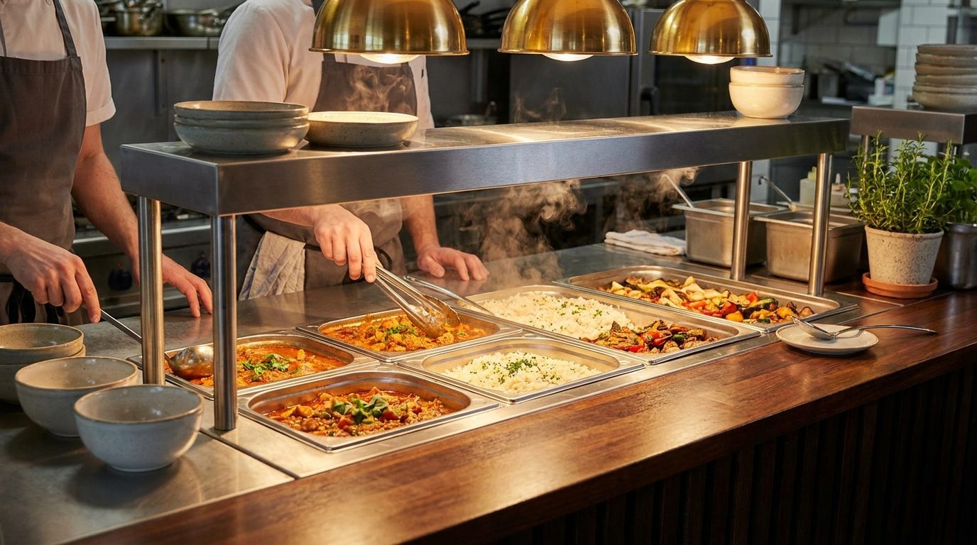 Bain marie vs food warmer: what the difference actually means for your food
