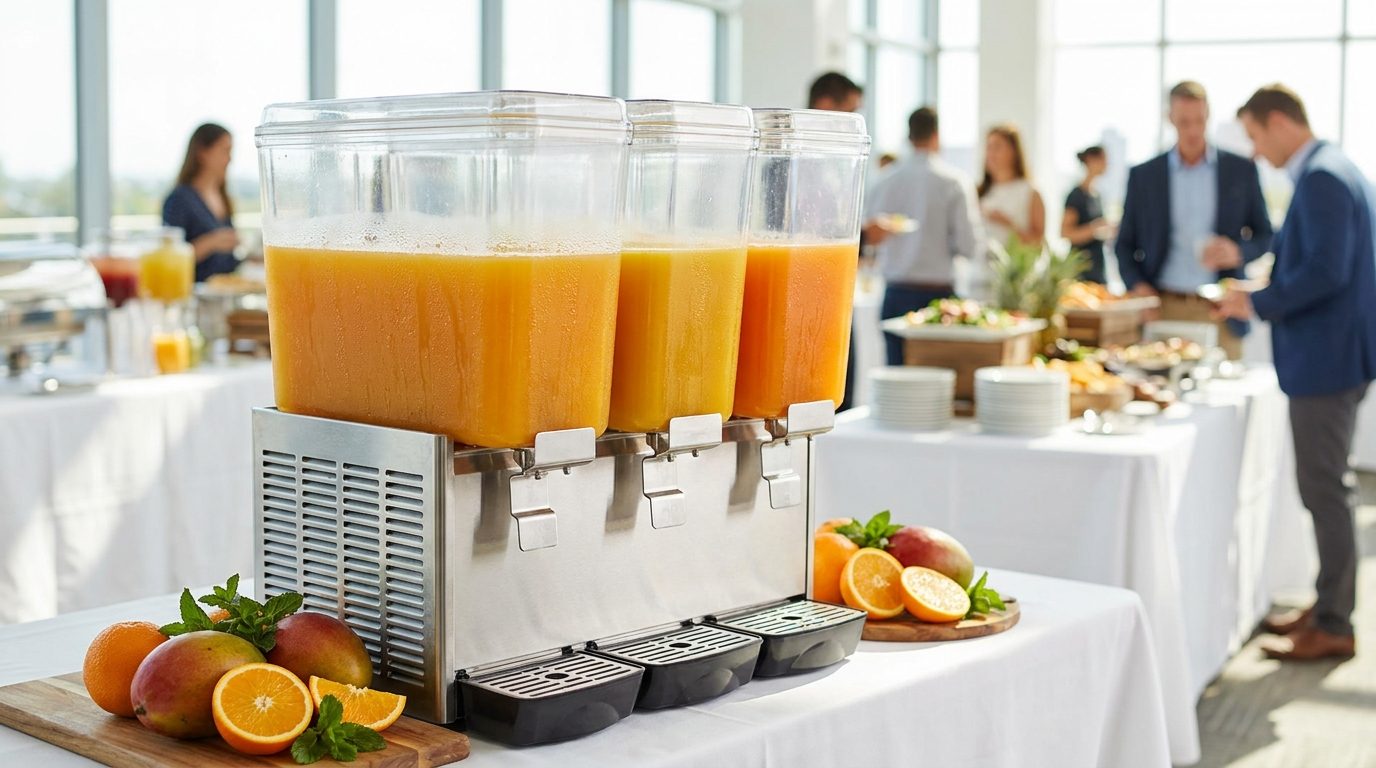 How to choose a juice dispenser for events and catering