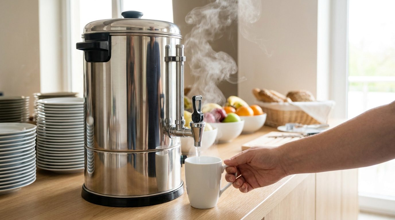 Water boiler capacity for a restaurant: how to size it properly