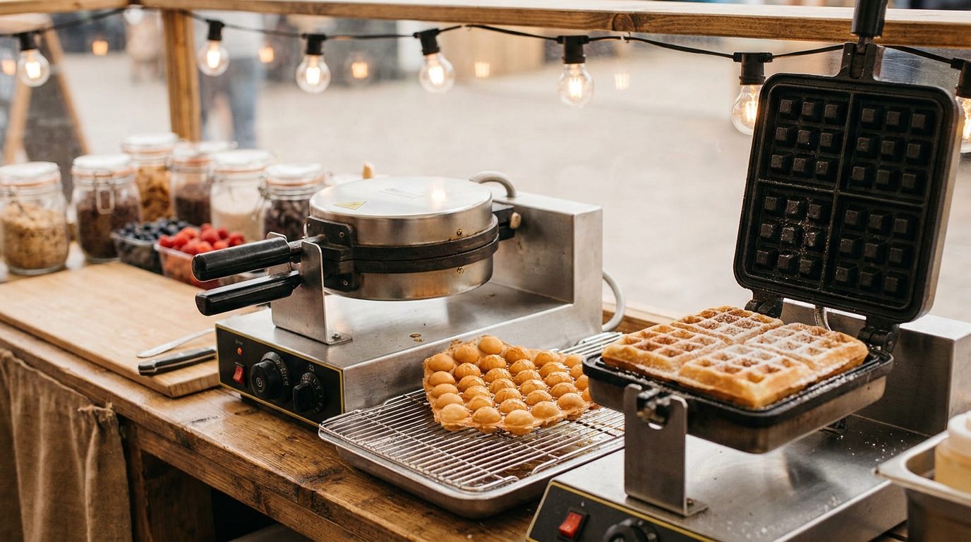 Waffle Business Guide: Bubble, Belgian, Cone and Stick Machines