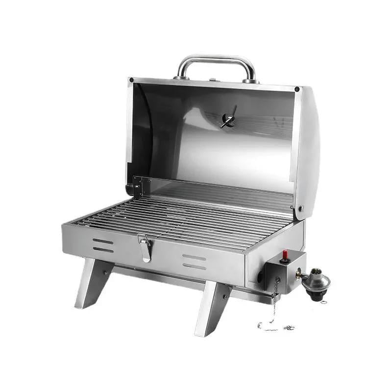 Industrial Gas BBQ Grill Single Burner