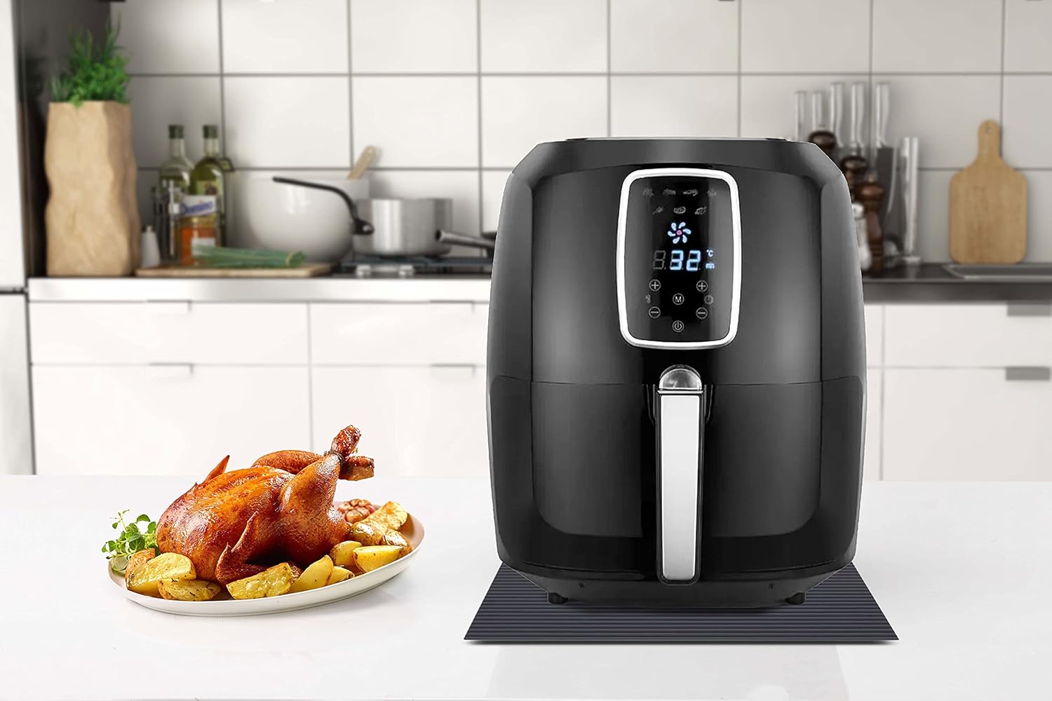 Kogan 6.2L Digital Low Fat 1800W Air Fryer