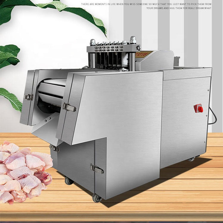 Industrial chicken bone cutter