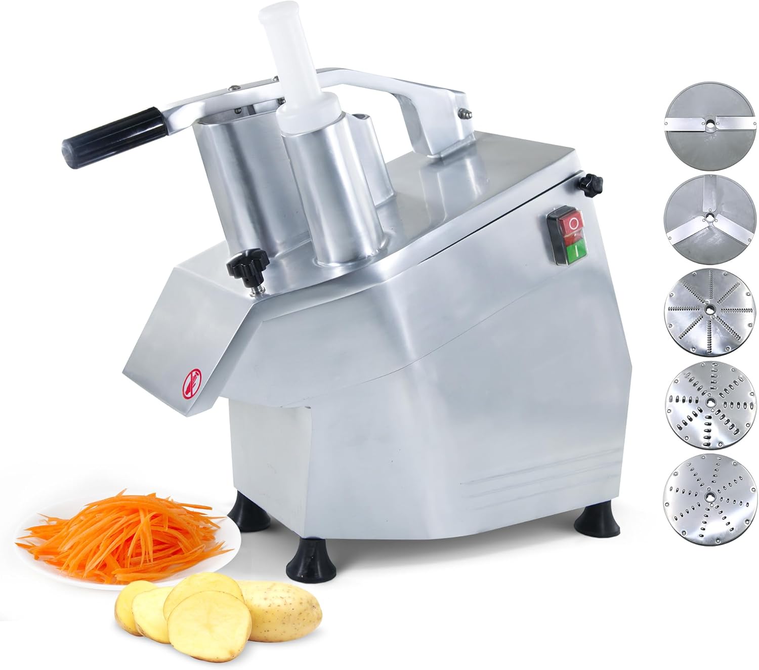 Industrial onion and vegetable cutter