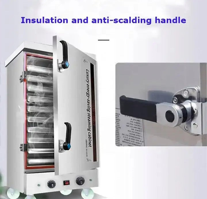 Industrial Electric Rice Steamer 12 Trays