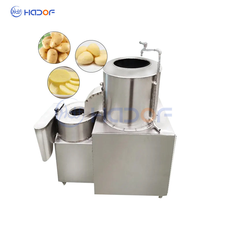 Industrial potato peeler