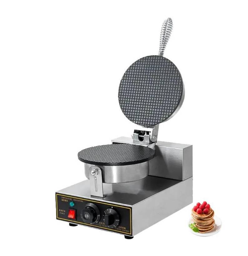 Industrial Electric Single Ice Cone Waffle Maker