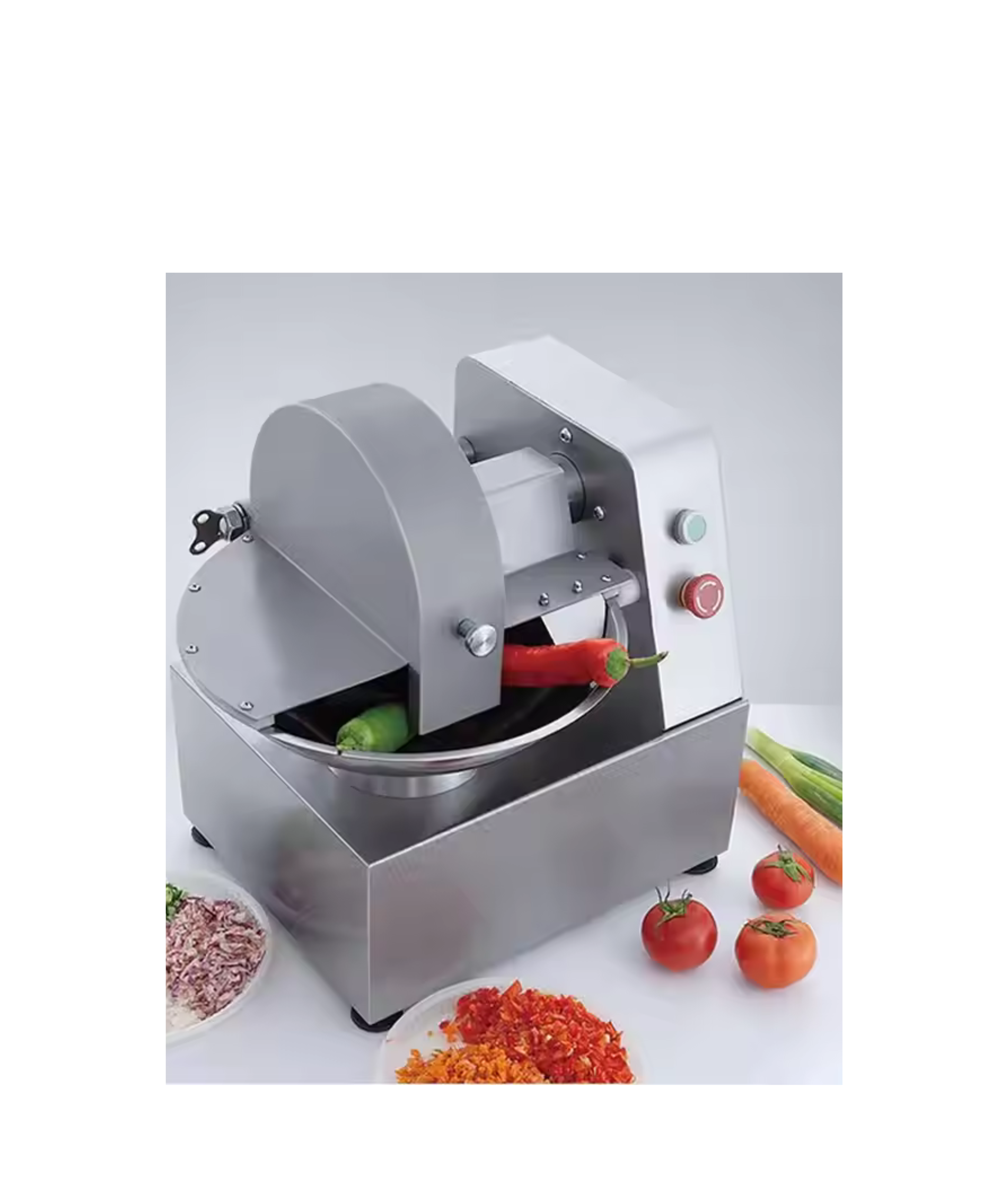 Industrial Electric Food Processing Vacuum Bowl Cutter Machine