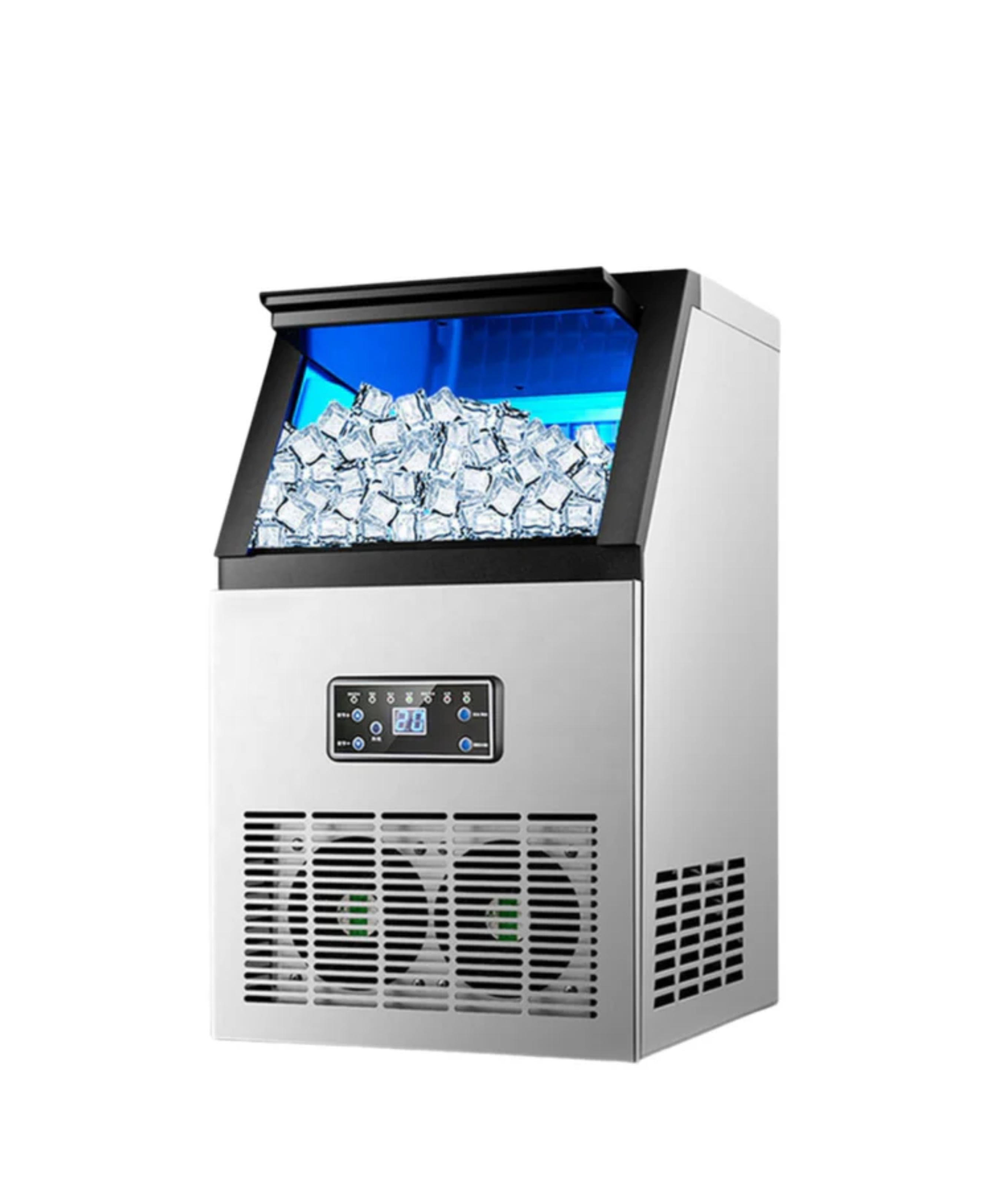Industrial Stainless Steel Ice Cube Maker 40Kg