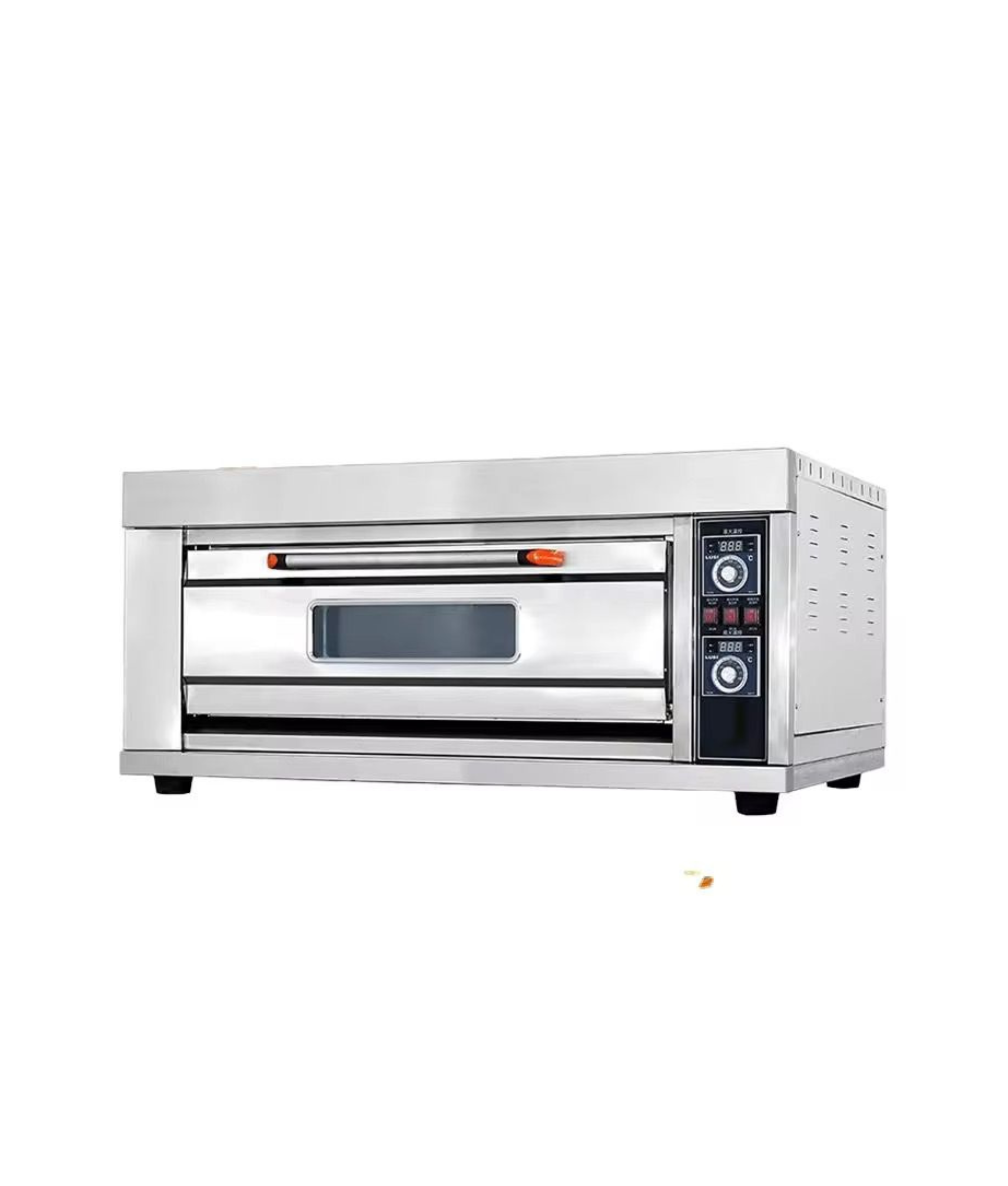 Industrial Electric Pizza Oven 1 Deck 2 Trays