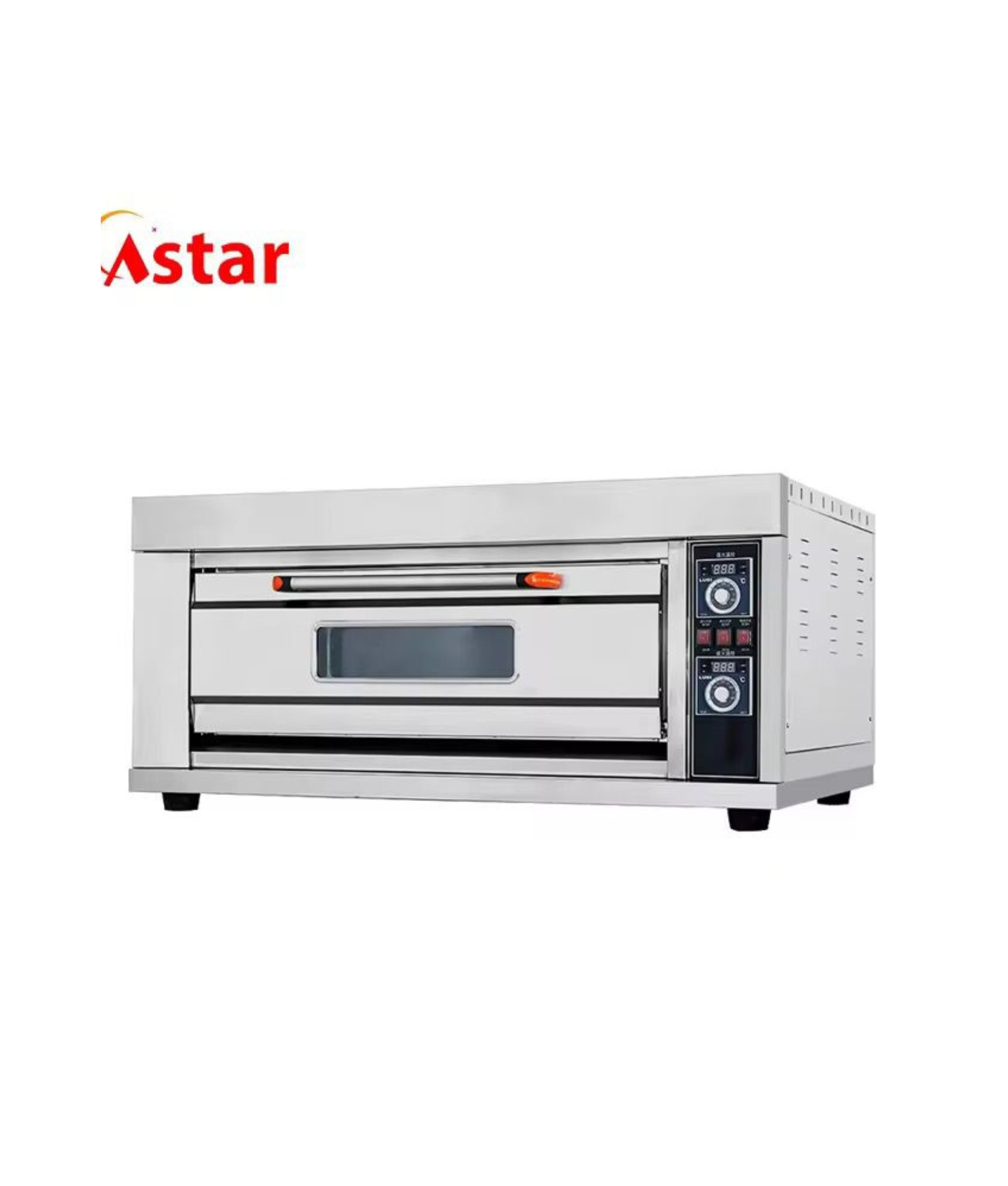 Industrial Gas Oven 1 Deck 1 Tray