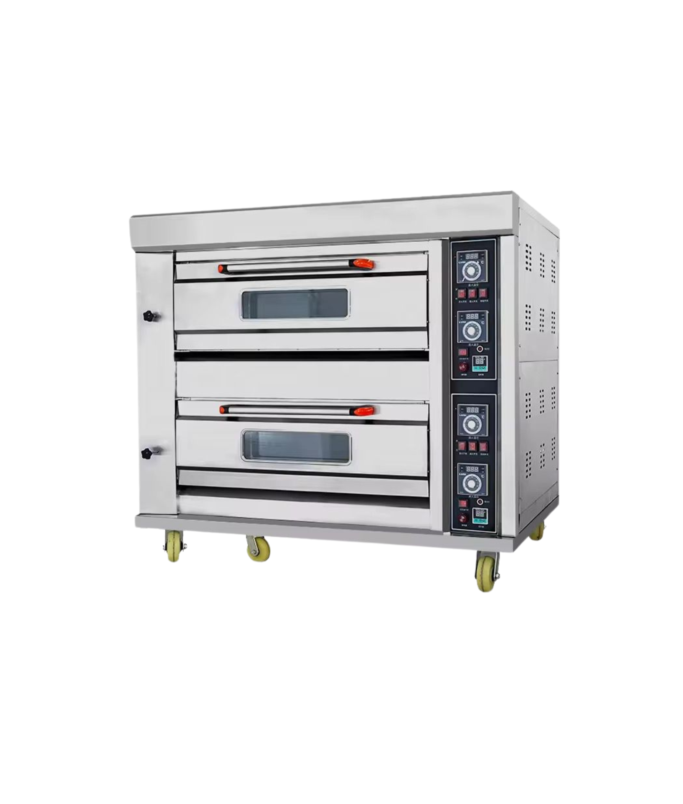 Industrial Gas Oven 2 Deck 4 Trays