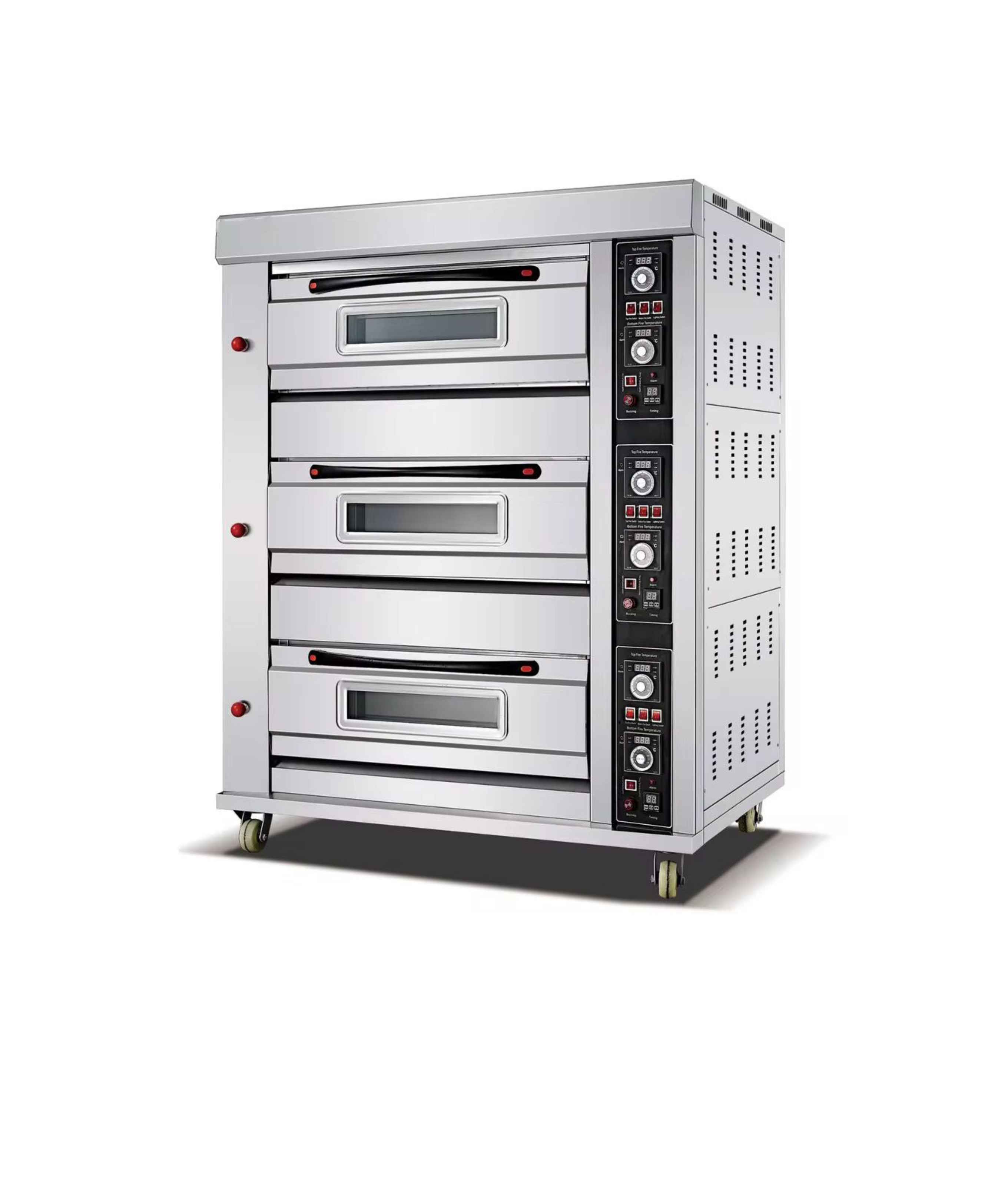 Industrial Gas Oven 3 Deck 6 Trays (Unique)