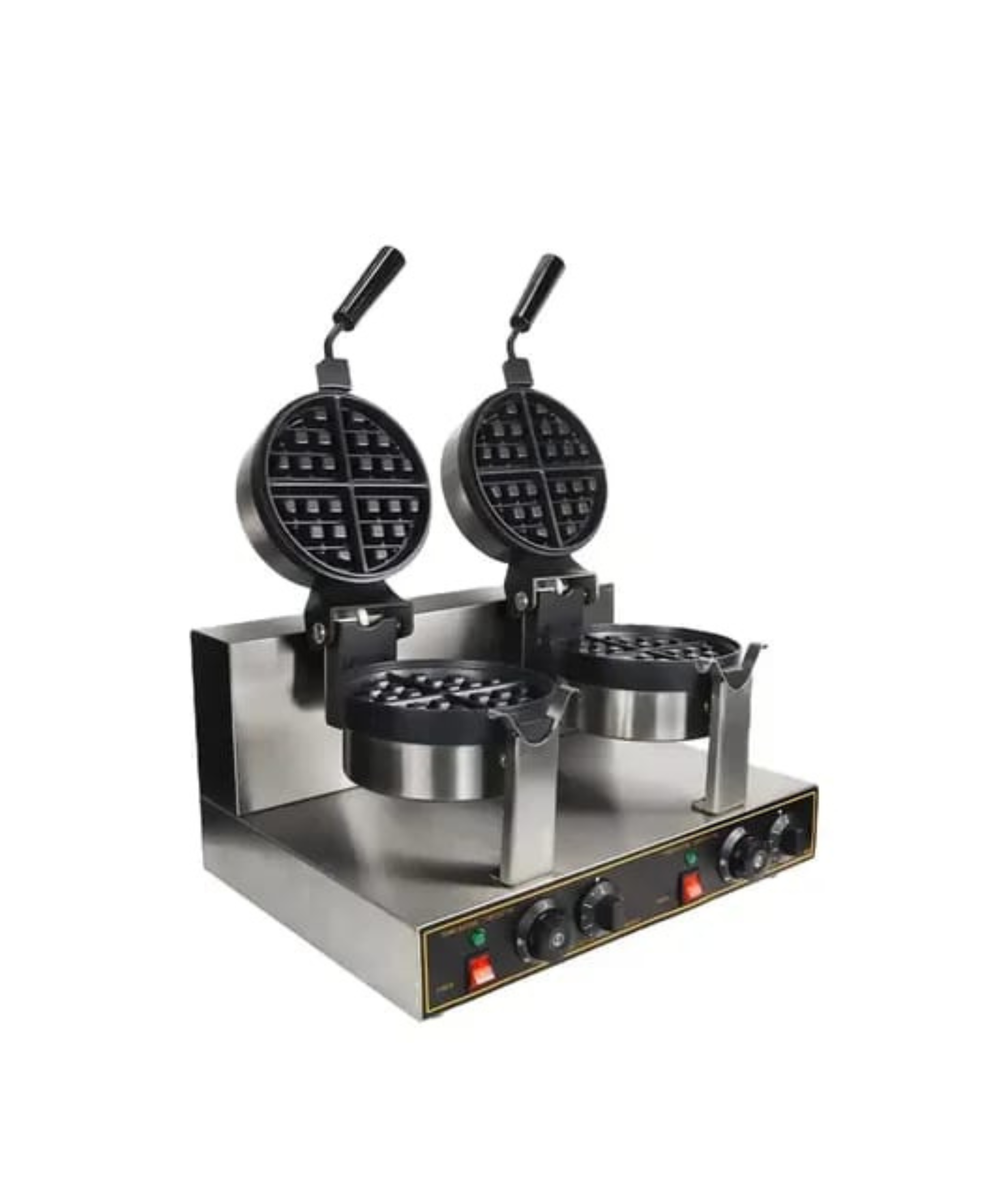Industrial Rotary Waffle Maker - Double