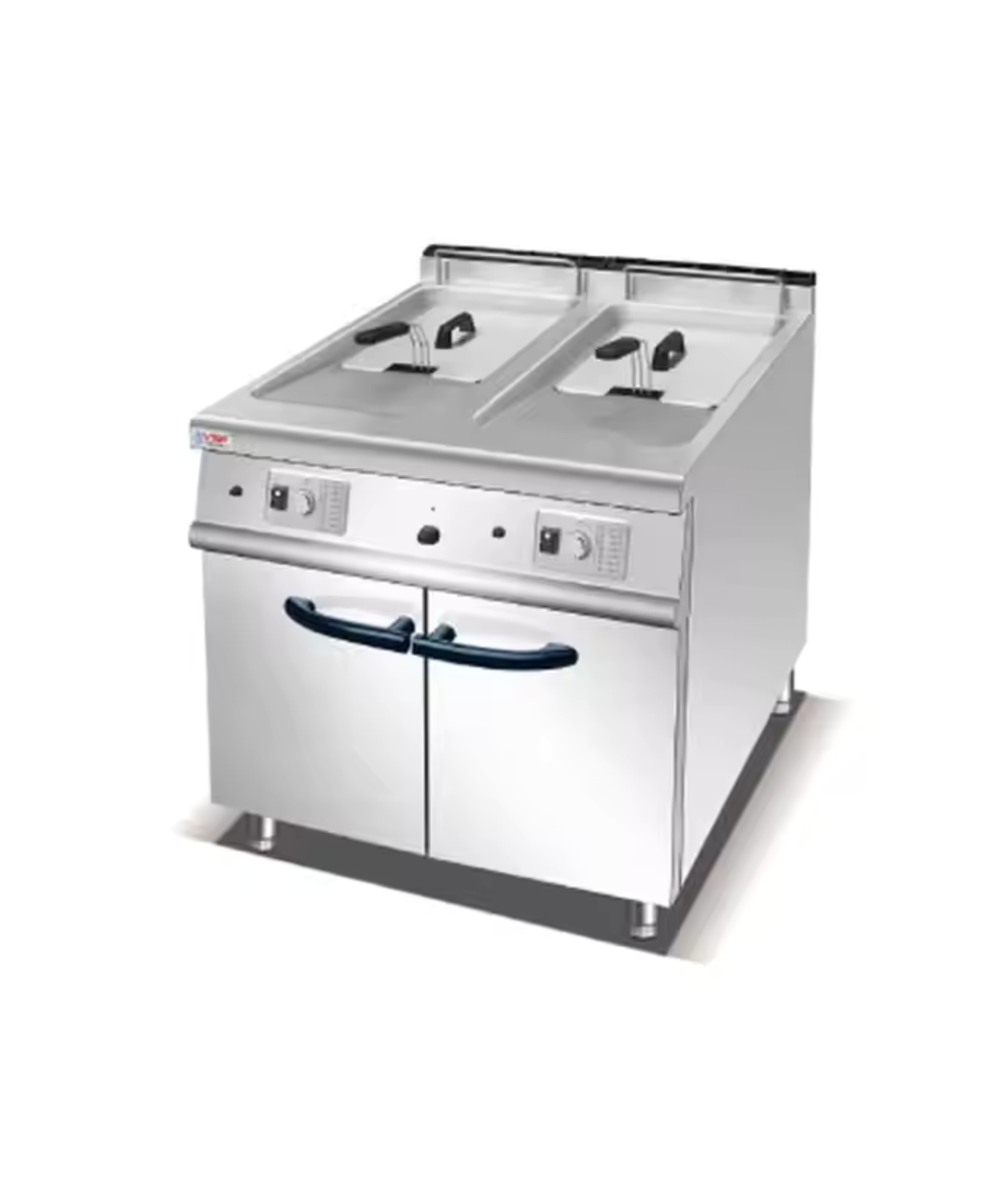 Industrial Gas Fryer with Cabinet - 48L