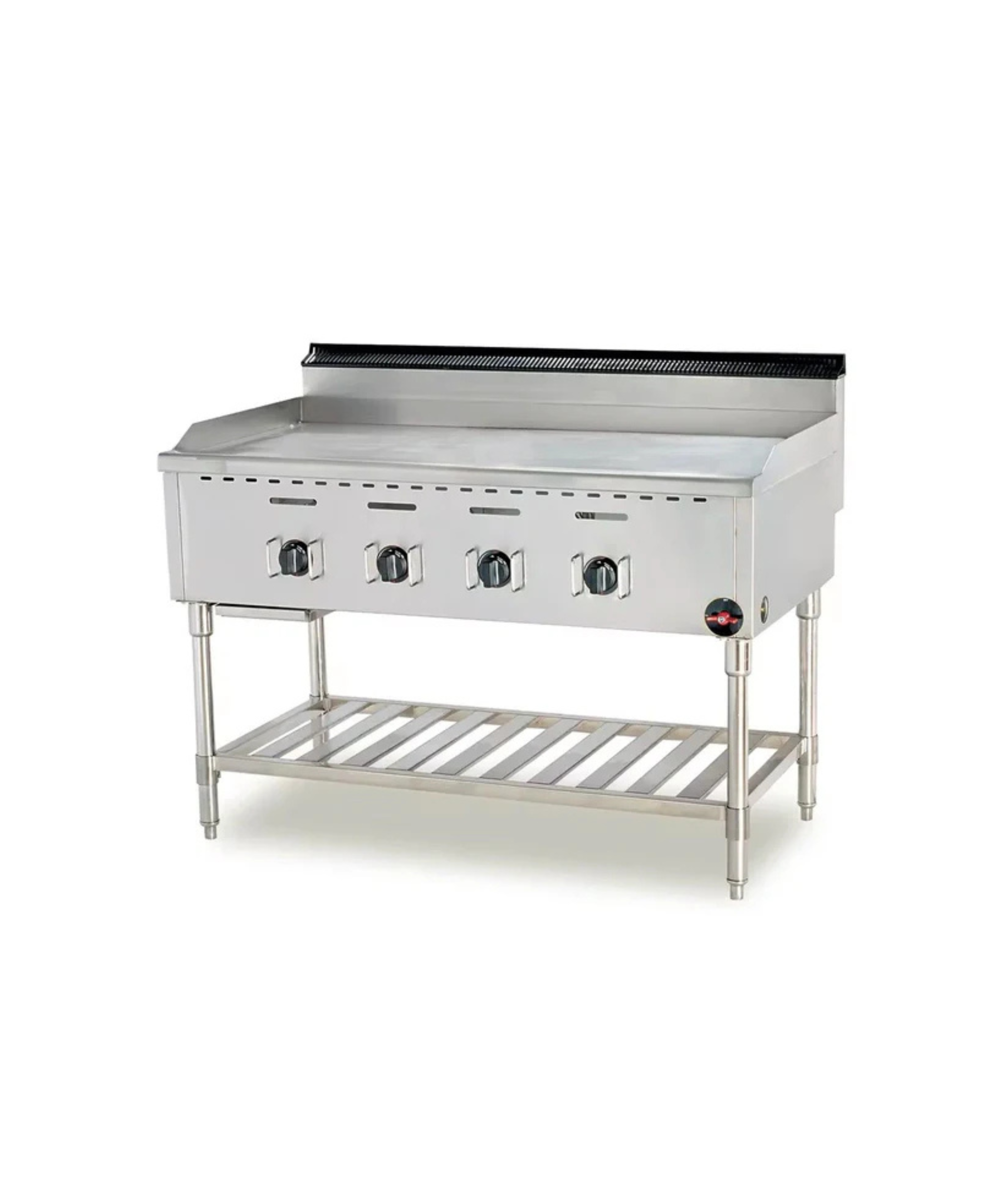 Industrial Full Flat  Gas Griddle with Stand