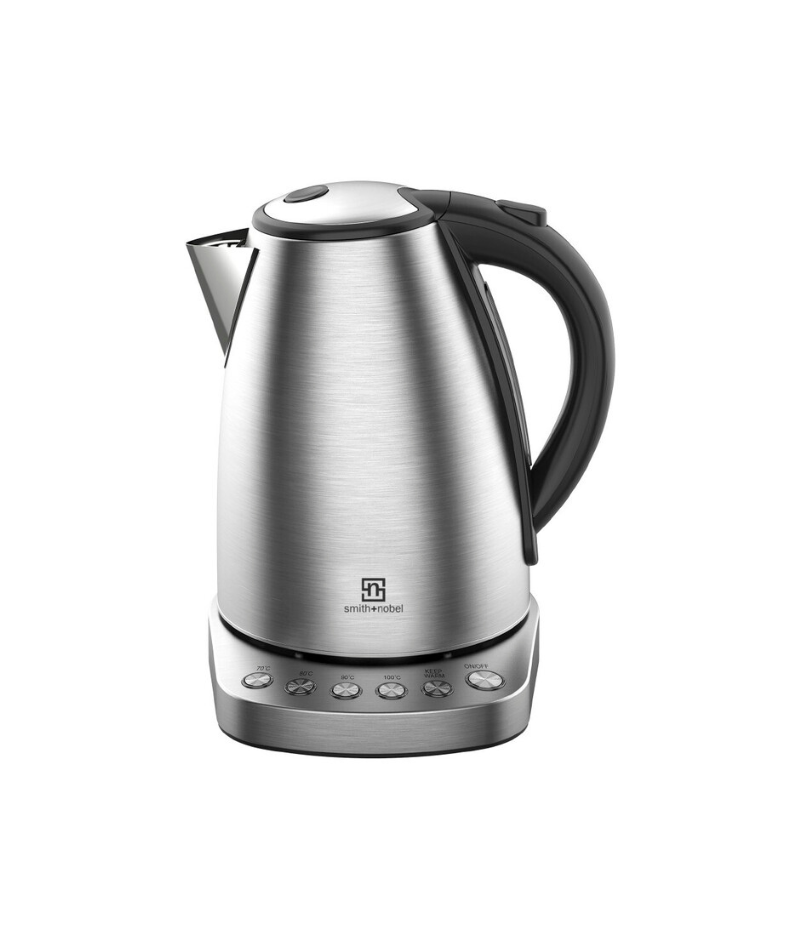 Smith + Nobel 1.7L Stainless Steel Digital Kettle