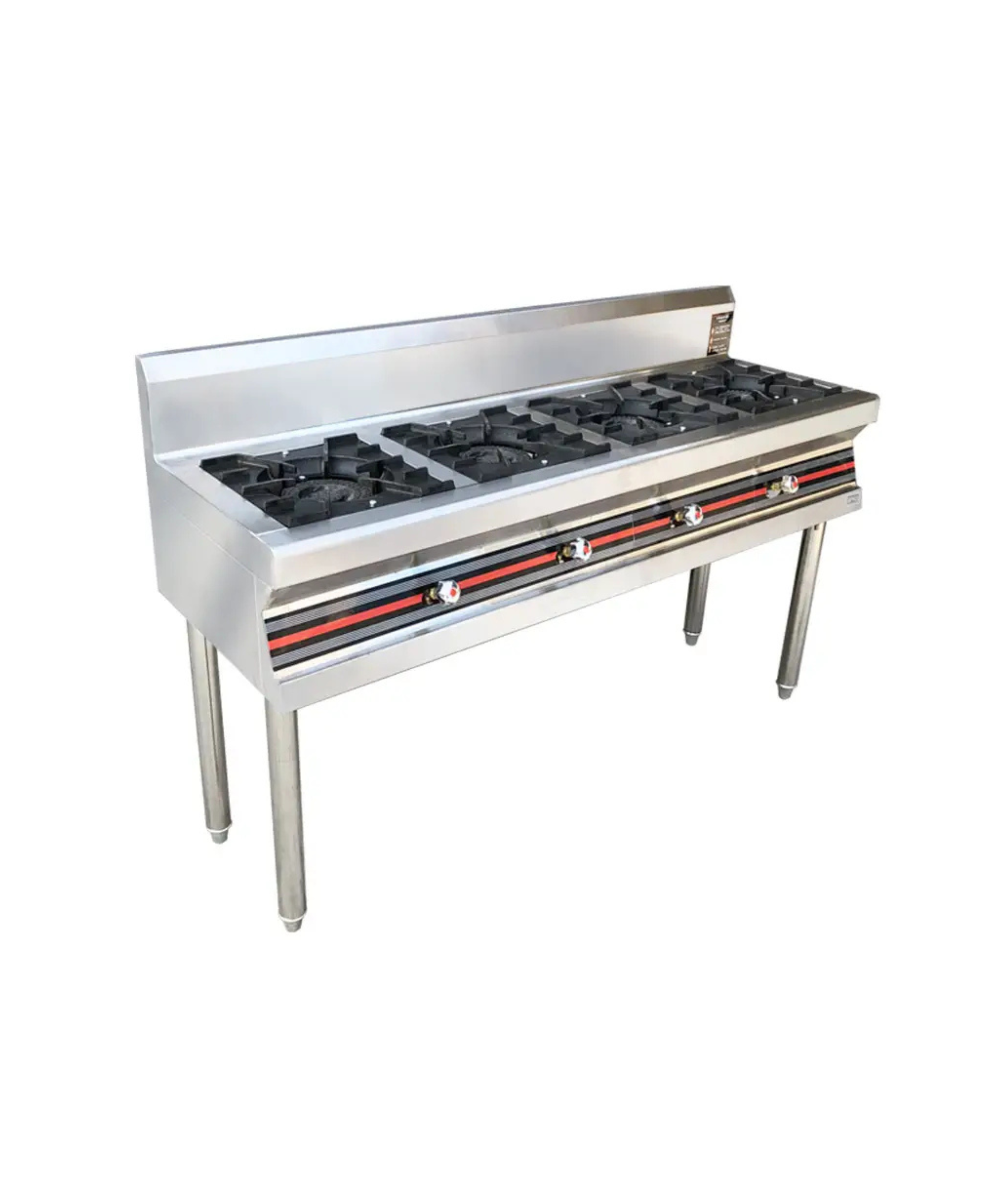 Industrial 4 Burner Stove With Stand