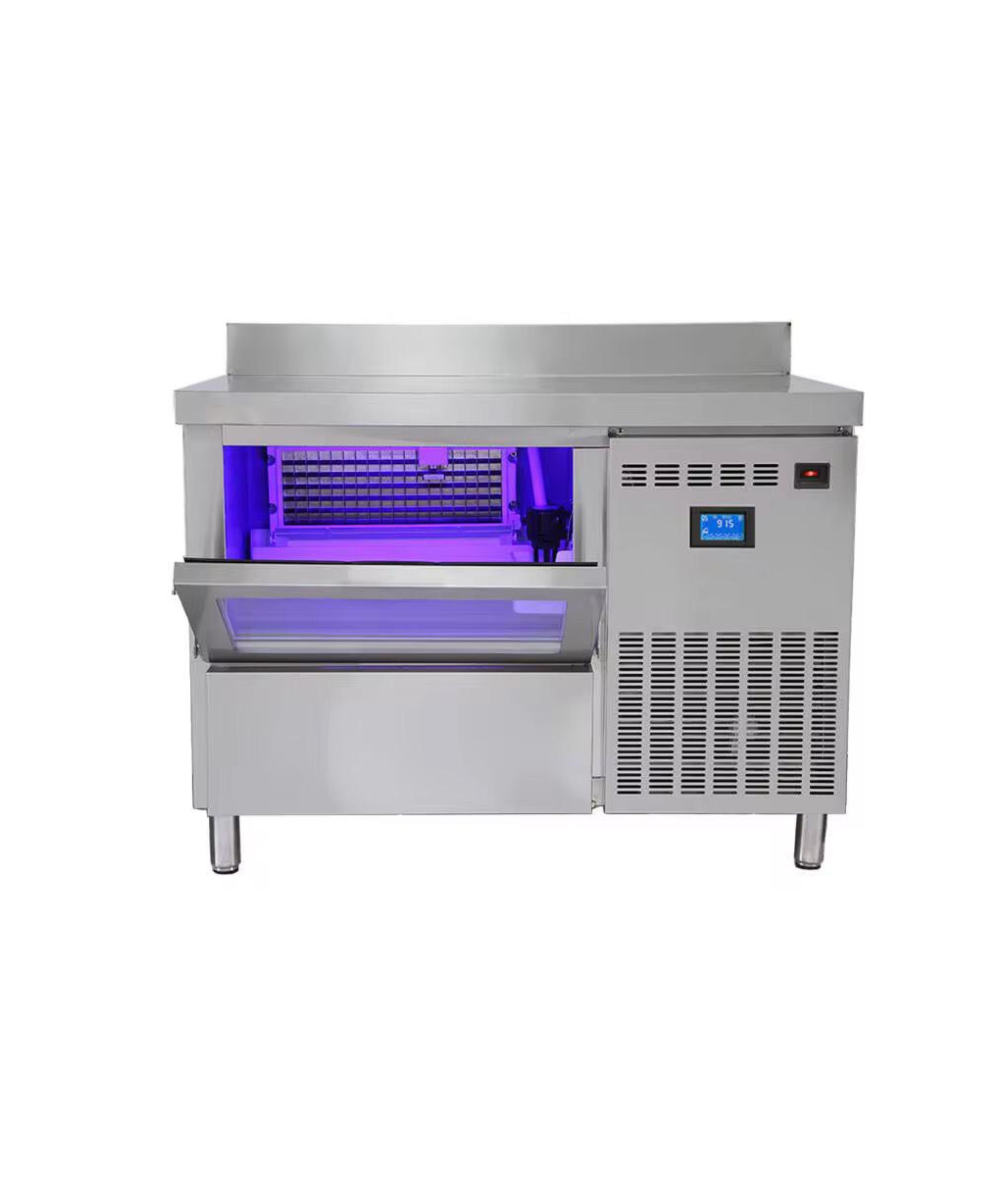 Industrial 80Kg Ice Machine Workbench