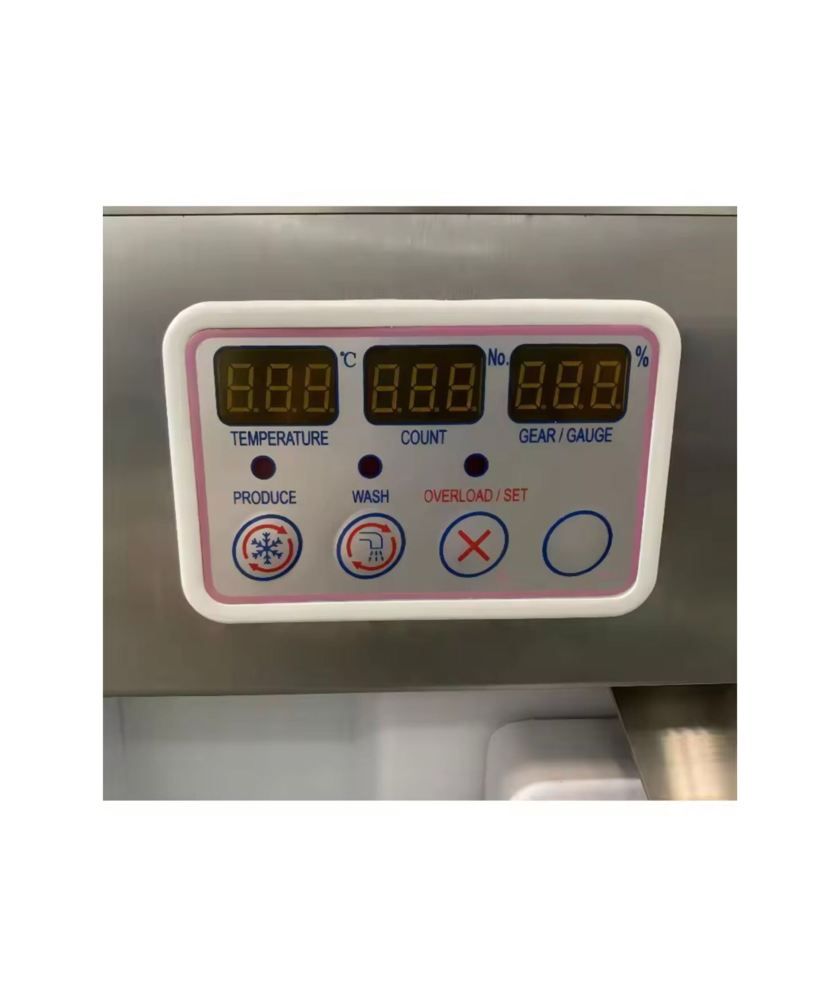 Industrial Soft Ice Cream Machine Stand Type - 3 Nozzle