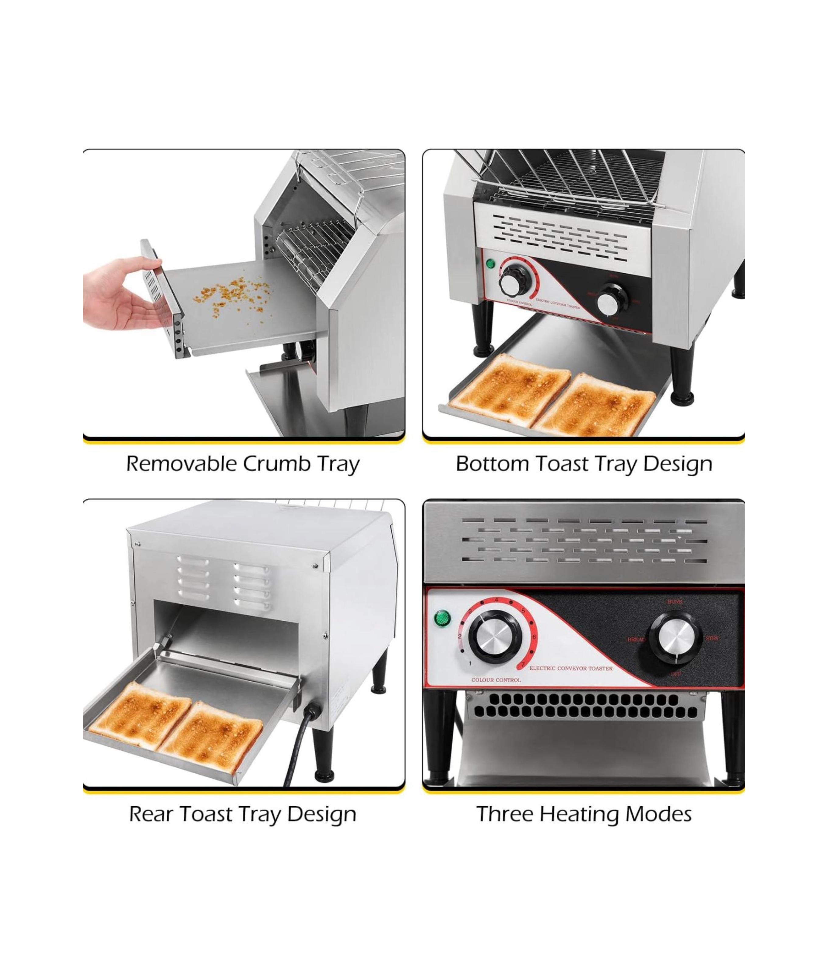 Industrial Conveyor Toaster-450mm