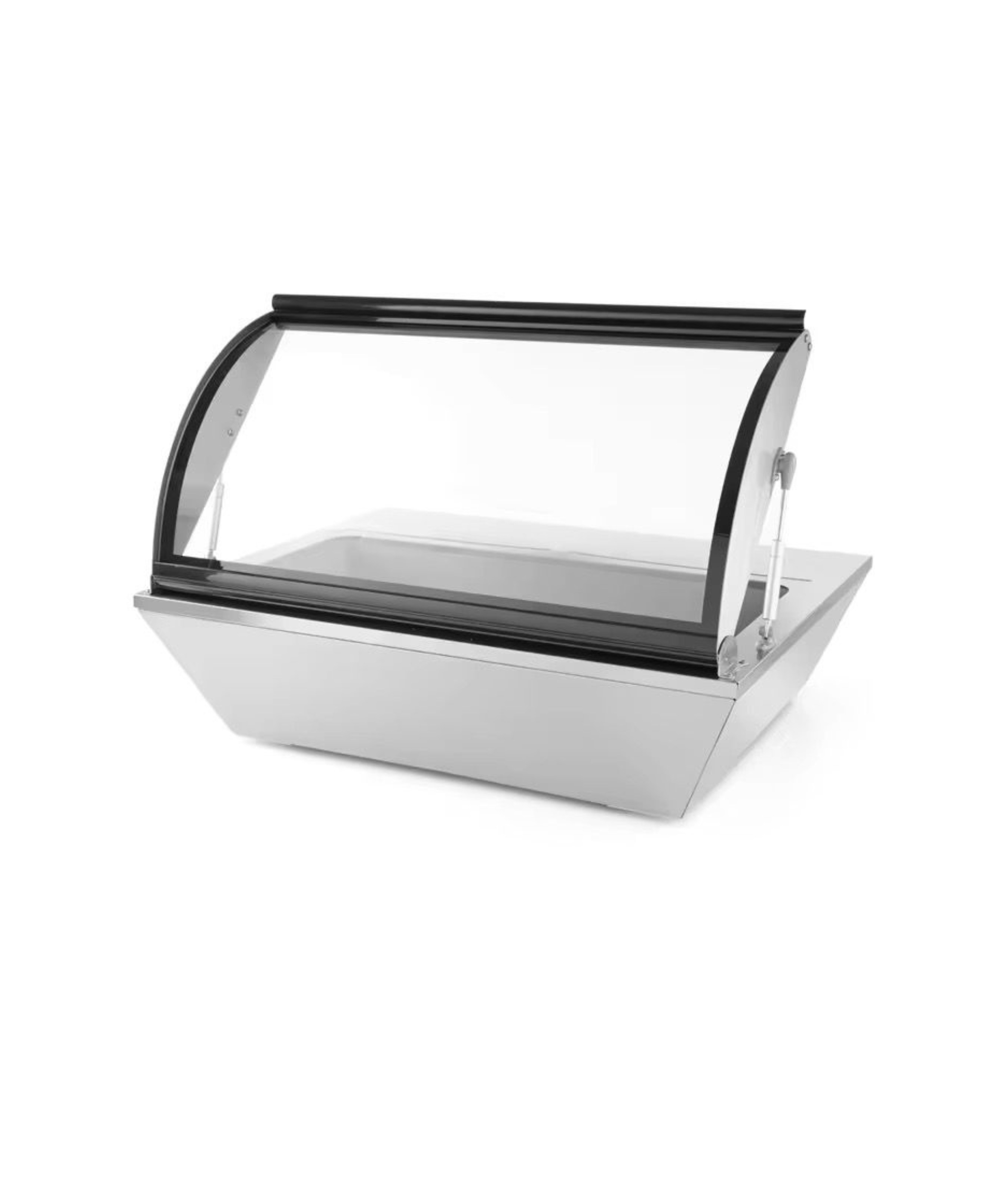 Industrial Gelato Ice Cream Display 4 Pans Table Top