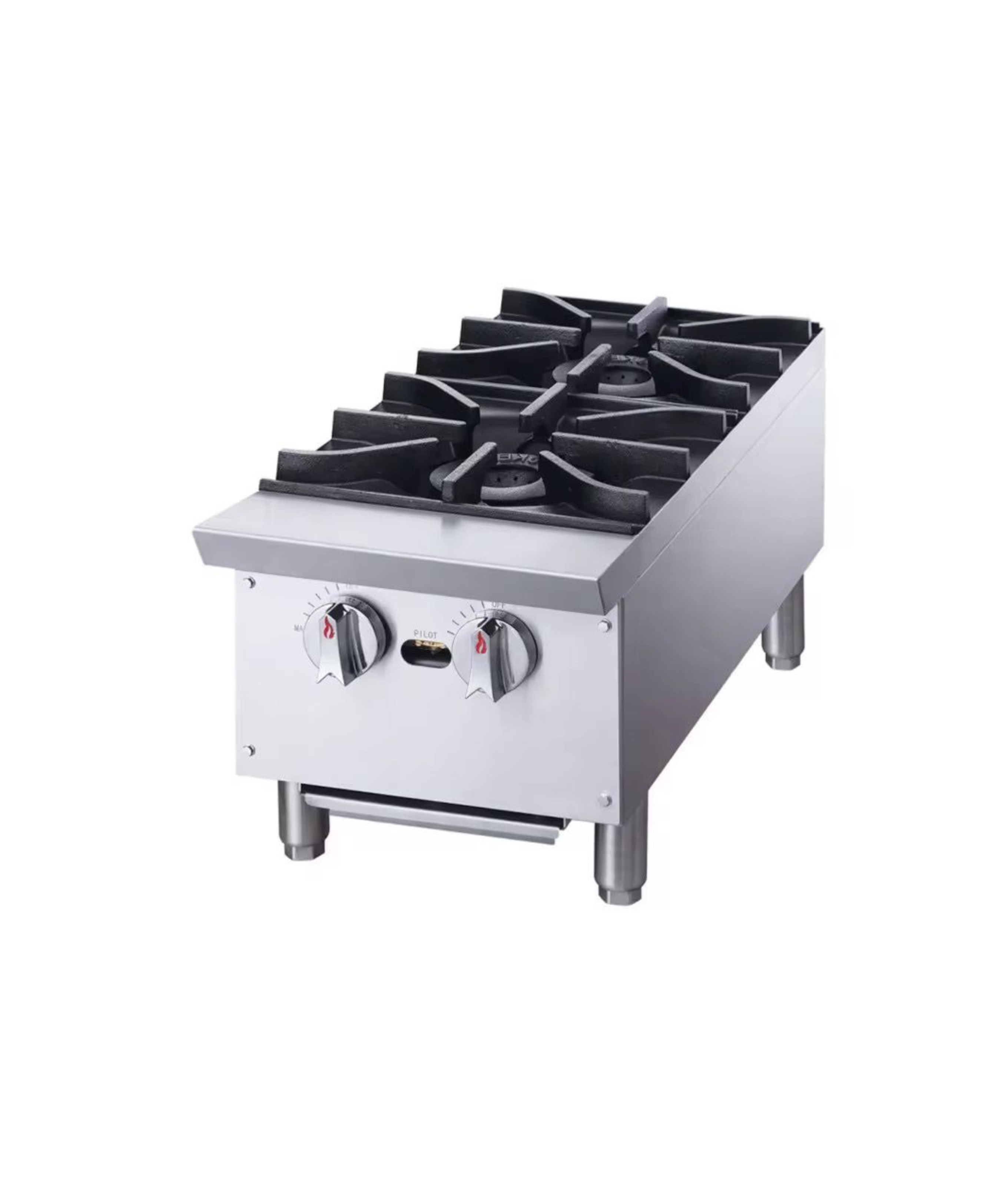 Industrial Gas Cooker 02 Burners(Table Top)