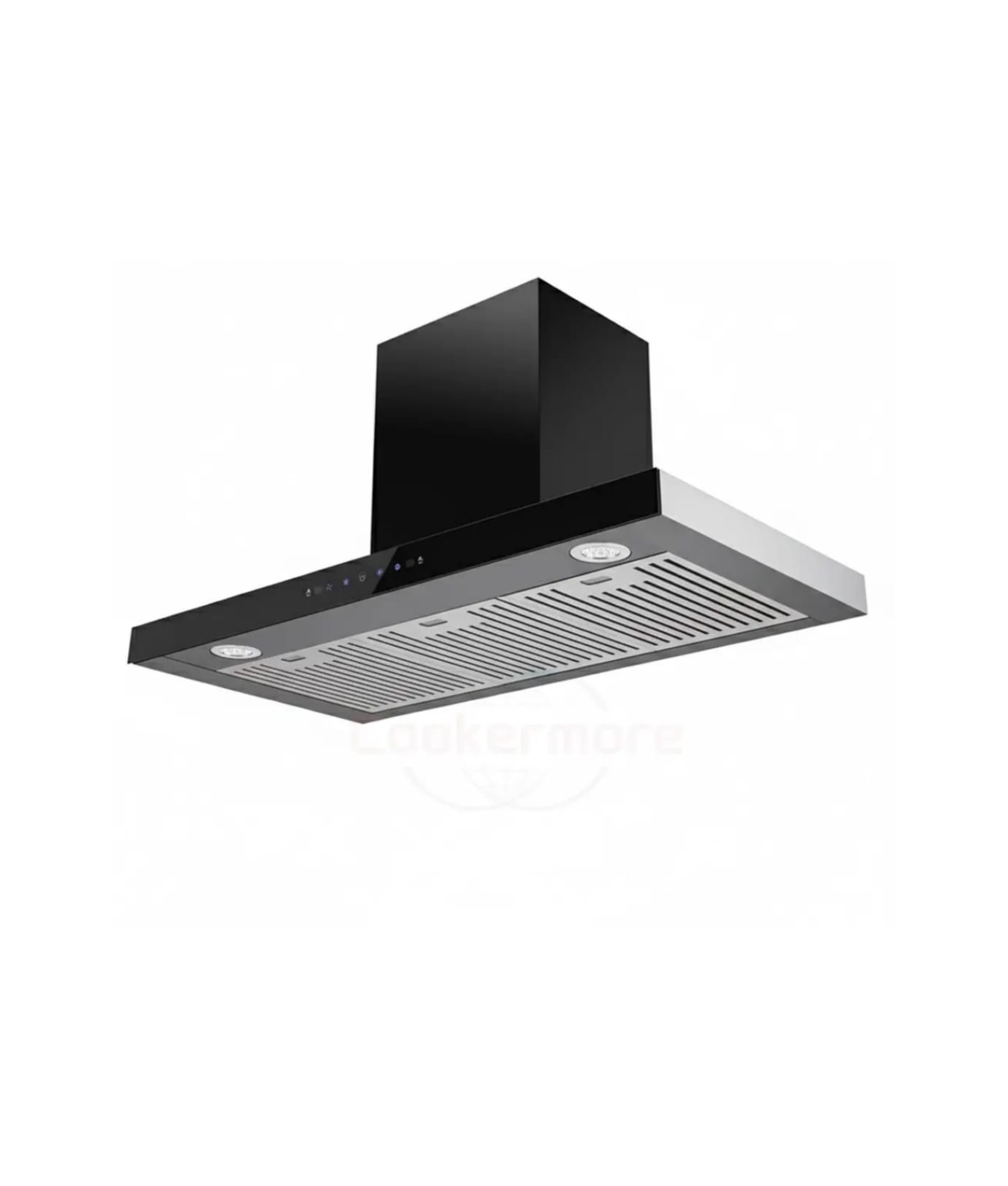 Industrial Exhaust Hood - Black 600mm