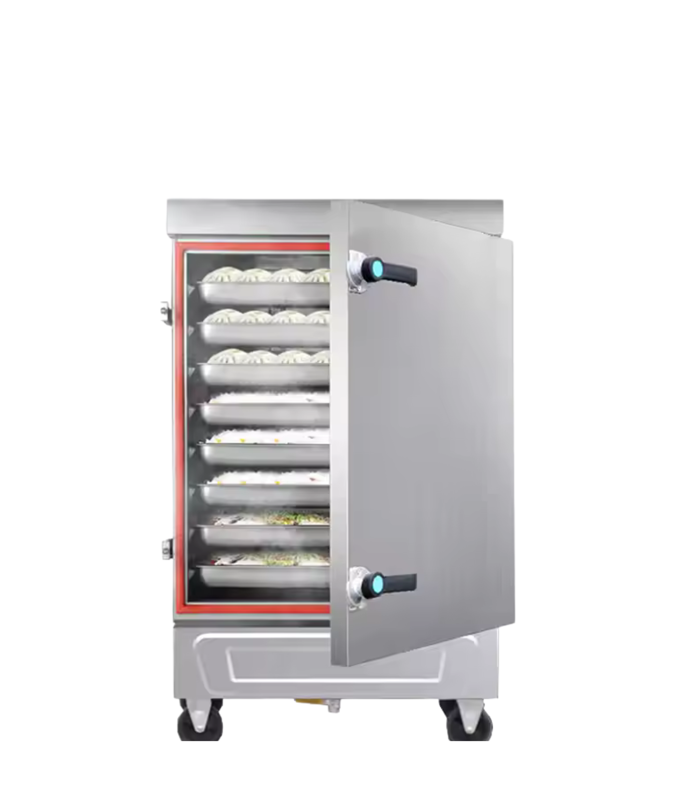 Industrial Electric Rice Steamer 8 Trays