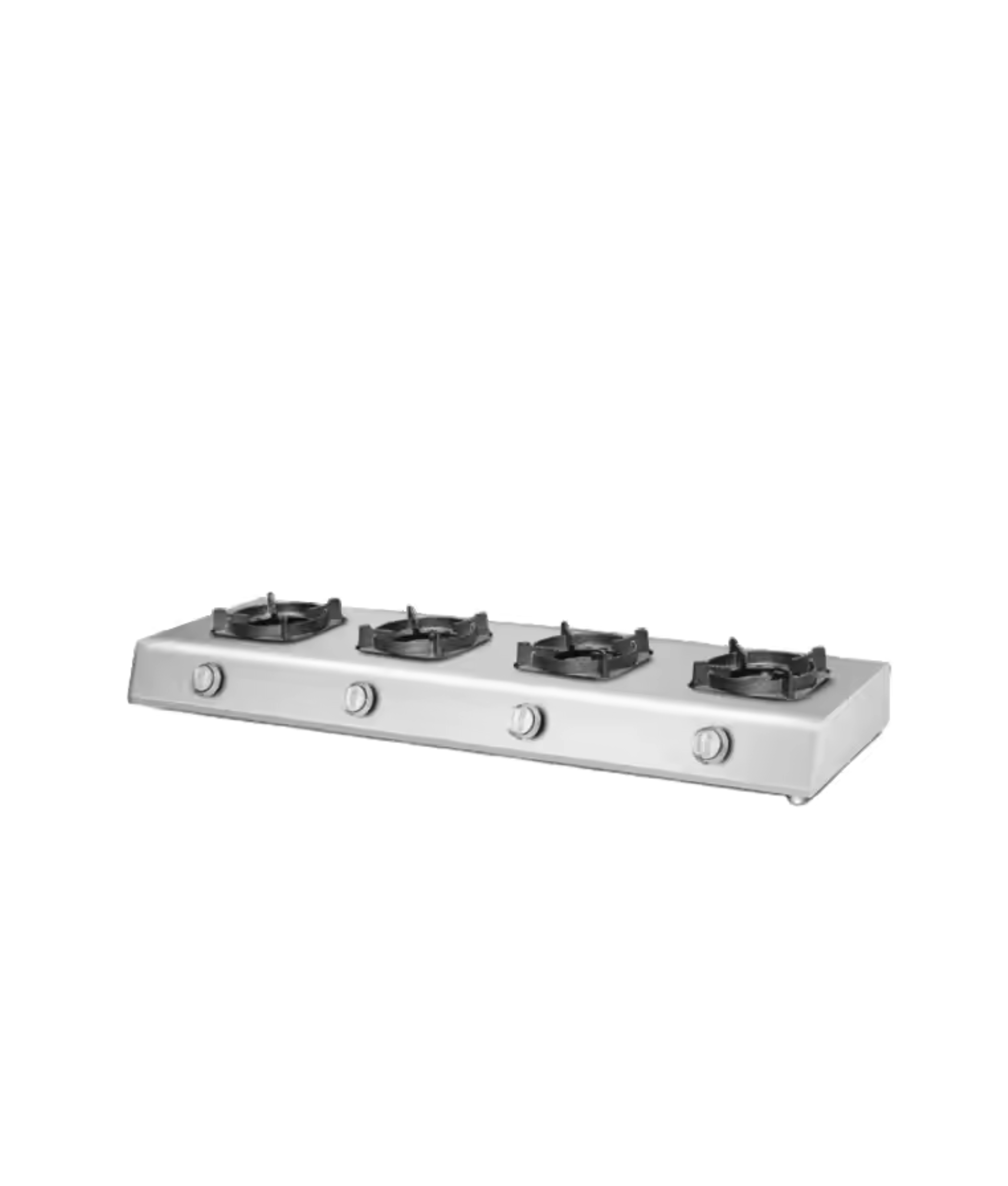 Industrial 04 Burner Gas Stove Stainless Steel
