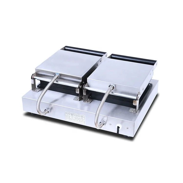Industrial Double Square Waffle Maker
