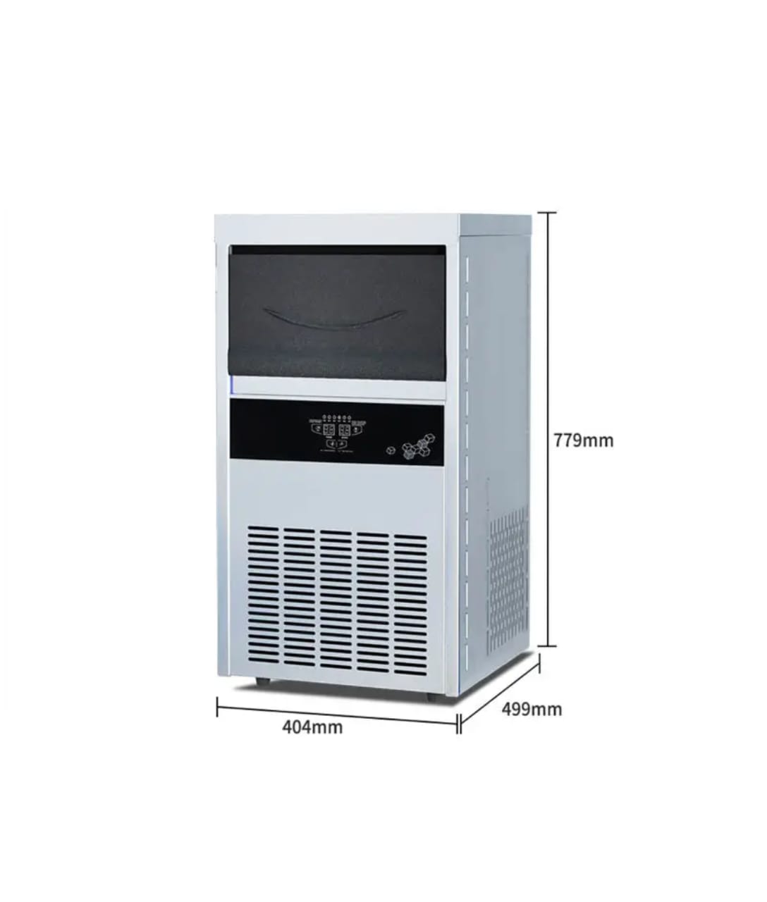 Industrial Ice Cube Machine 45KG - product view 2