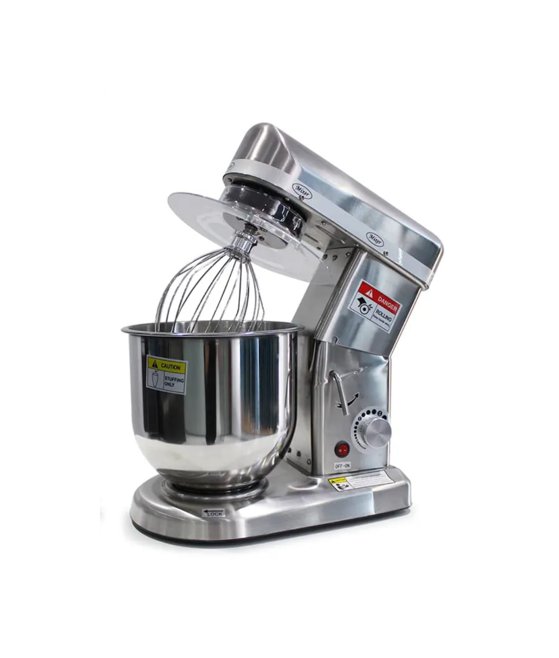Industrial Stainless Steel Stand Mixer 5L