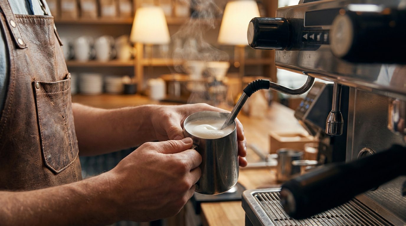Milk frothing pitcher size guide: choosing the right jug for latte art