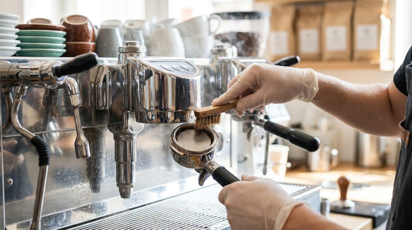 How to clean a commercial espresso machine: a maintenance schedule that holds up in service