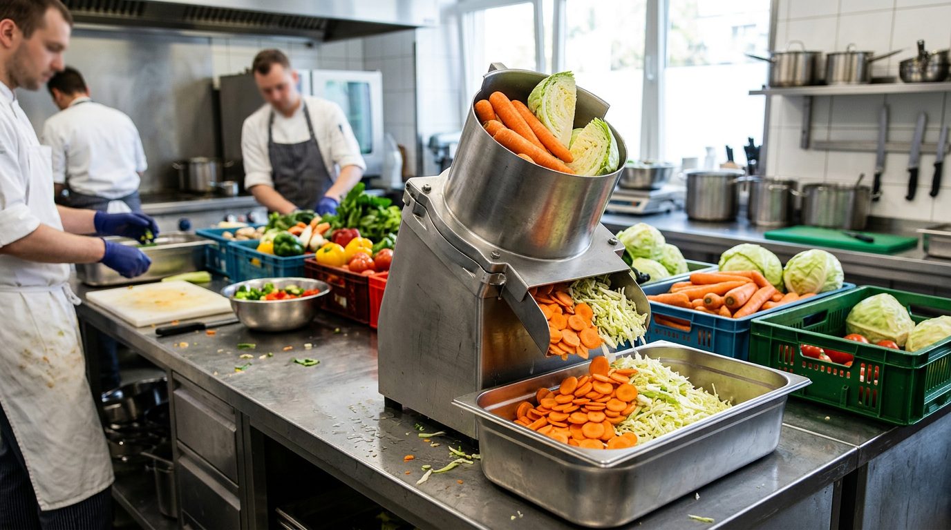 Commercial Vegetable Cutting Machine: How to Equip a Prep Station