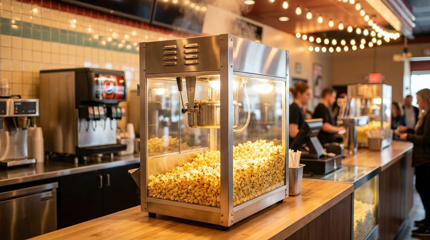 Popcorn Machine for Business: What to Look for Before You Buy