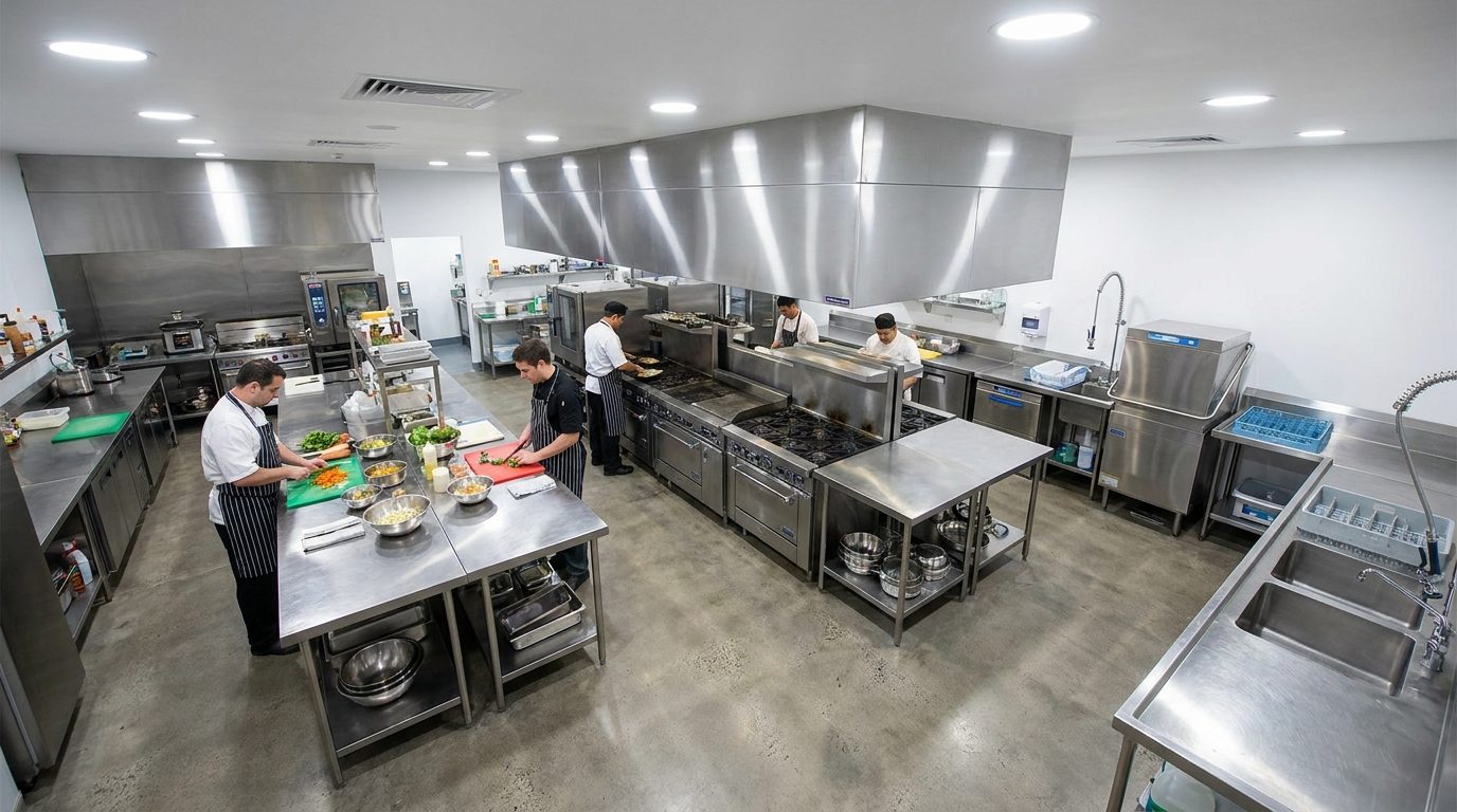 Commercial Kitchen Layout Plan: Designing for Workflow