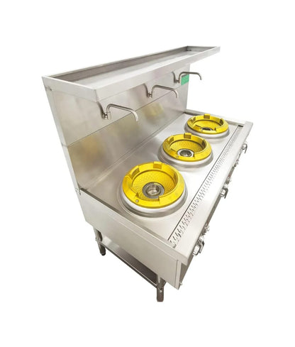 Industrial Wok Burner Triple (With fan)