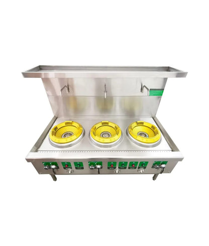 Industrial Wok Burner Triple (With fan)