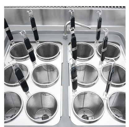 Industrial Pasta Boiler with Cabinet 12 Buckets