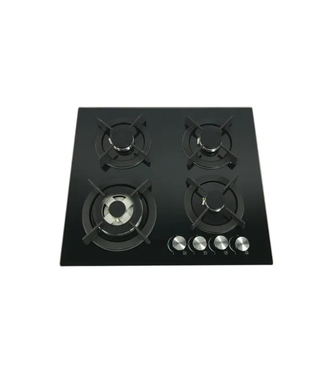 Gas 04 Burner Hob -Domestic (Glass top)