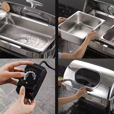 Chafing Dish With Window - product view 3
