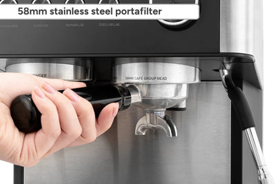 Kogan Espresso Barista Coffee Machine with Grinder - product view 5