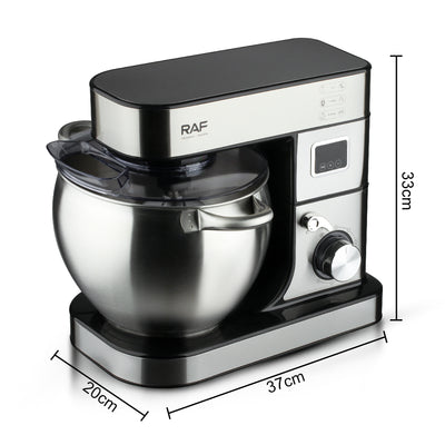 RAF 3-in-1 Stand Mixer 8L Capacity With Digital Display - product view 12